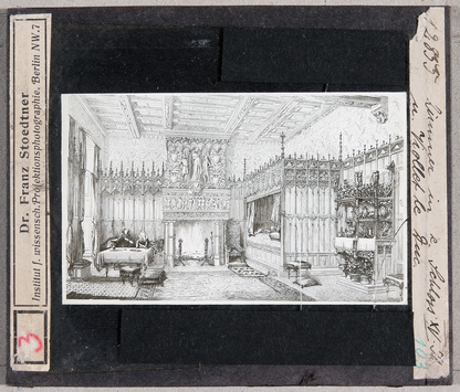 Vorschaubild Viollet-le-Duc: Zimmer in einem französischen Schloss (Stoedtner-Nr. 12833) 